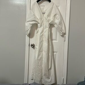 White Abadía Long dress